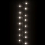 Stringa LED Compatta con 400 Luci LED Bianco Freddo 13 m in PVC