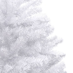 Albero Natale Artificiale Incernierato con Neve Fioccata 120 cm