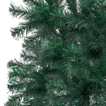 Albero Natale per Angolo con LED e Palline Verde 150 cm in PVC