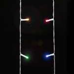 Illuminazione per Albero di Natale 320 LED Colorato 375 cm