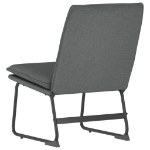 Sedia Lounge Grigio Scuro 52x75x76 cm in Tessuto