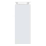 Tavolo Consolle Bianco 102x30x80 cm in Truciolato