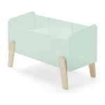 Vipack Cesta Portagiochi per Bambini Kiddy in Legno Verde