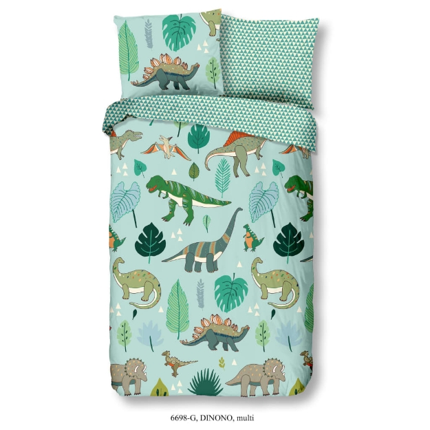 Good Morning Copripiumino per Bambini Dinono 140x200/220 cm