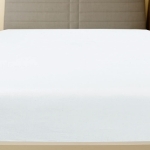 Lenzuolo con Angoli Jersey Bianco 140x200 cm Cotone