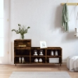 Scarpiera Rovere Fumo 102x36x60 cm in Legno Multistrato