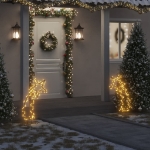 Luce Decorativa Natale con Picchetti Stella Cadente 115LED 89cm