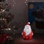 Babbo Natale LED in Acrilico per Interno ed Esterno 28 cm