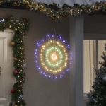 Illuminazioni di Natale Galassia 140 LED 2pz Multicolore 17 cm