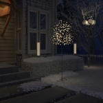 Albero di Natale 220 LED Bianco Caldo Ciliegio in Fiore 220 cm