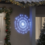 Illuminazioni di Natale Galassia 140 LED 2pz Bianco Freddo 17cm