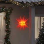Luci di Natale con LED 3 pz Pieghevoli Rosse 57 cm