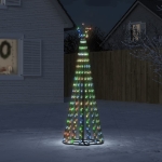 Illuminazione Albero di Natale a Cono 275LED Colorato 180cm