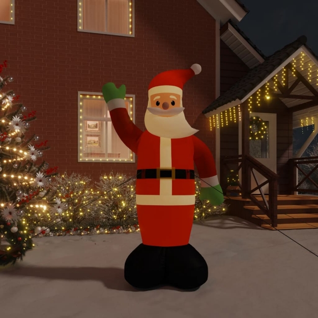 Babbo Natale Gonfiabile con LED 370 cm