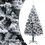 Albero di Natale Artificiale con Neve Fioccata Verde 300 cm PVC