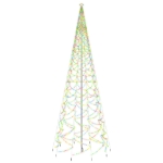 Albero di Natale con Puntale Colorato 3000 LED 800 cm