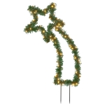Luce Decorativa Natale con Picchetti Stella Cadente 115LED 89cm