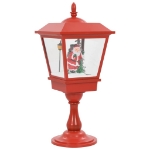 Lampada Natalizia a Piedistallo con Babbo Natale 64 cm LED