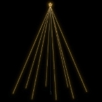 Albero Natale a Cascata di Luci LED Interni Esterni 1300 LED 8m