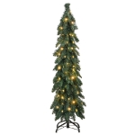 Albero di Natale Artificiale Preilluminato con 80 LED 150 cm