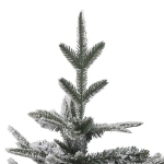 Albero di Natale Neve Fioccata Preiluminato 180 cm PVC e PE