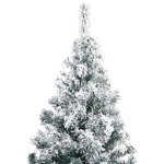 Albero di Natale Artificiale con Neve Fioccata Verde 300 cm PVC