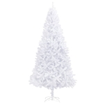 Albero di Natale Preilluminato con Palline e LED Bianco 300 cm