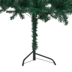 Albero Natale per Angolo con LED e Palline Verde 180 cm PVC