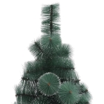 Albero di Natale Preilluminato con Supporto Verde 120 cm in PET