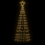 Illuminazione Albero Natale Picchetti 220LED Bianco Caldo 180cm