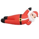 Babbo Natale Gonfiabile con LED 160 cm