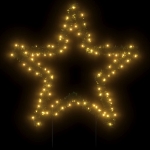 Decorazione Luminosa Natalizia con Picchetti Stella 115LED 85cm