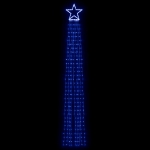 Illuminazione per Albero di Natale 320 LED Blu 375 cm