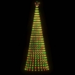 Illuminazione Albero di Natale a Cono 688LED Colorato 300cm