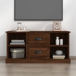 Mobile Porta TV Rovere Marrone 99,5x35,5x48cm Legno Multistrato