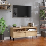 Mobile TV Rovere Sonoma 100x34,5x44,5 cm in Legno Multistrato