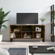 Mobile Porta TV Rovere Fumo 103,5x30x50 cm in Legno Multistrato