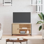Mobile Porta TV Rovere Sonoma 80x40x50 cm in Legno Multistrato