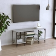Mobile Porta TV Grigio Sonoma 102x35x45,5 cm Legno Multistrato