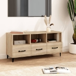 Mobile Porta TV Rovere Sonoma 102x35x50 cm Legno Multistrato