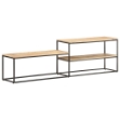 Mobile Porta TV 180x30x50cm in Legno di Mango Grezzo
