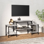 Mobile Porta TV Grigio Sonoma 117x35x52 cm in Legno Multistrato