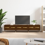 Mobile Porta TV Rovere Marrone 150x36x30cm in Legno Multistrato