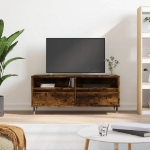 Mobile TV Rovere Fumo 100x34,5x44,5 cm in Legno Multistrato