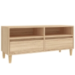 Mobile TV Rovere Sonoma 100x34,5x44,5 cm in Legno Multistrato