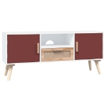 Mobile Porta TV con Ante 105x30x45 cm in Legno Multistrato