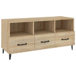 Mobile Porta TV Rovere Sonoma 102x35x50 cm Legno Multistrato