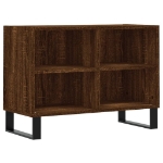 Mobile Porta TV Rovere Marrone 69,5x30x50 cm Legno Multistrato