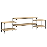 Mobile Porta TV Rovere Sonoma 197x35x52 cm in Legno Multistrato