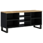 Mobile TV 100x33x46cm Legno Massello Mango e Legno Multistrato